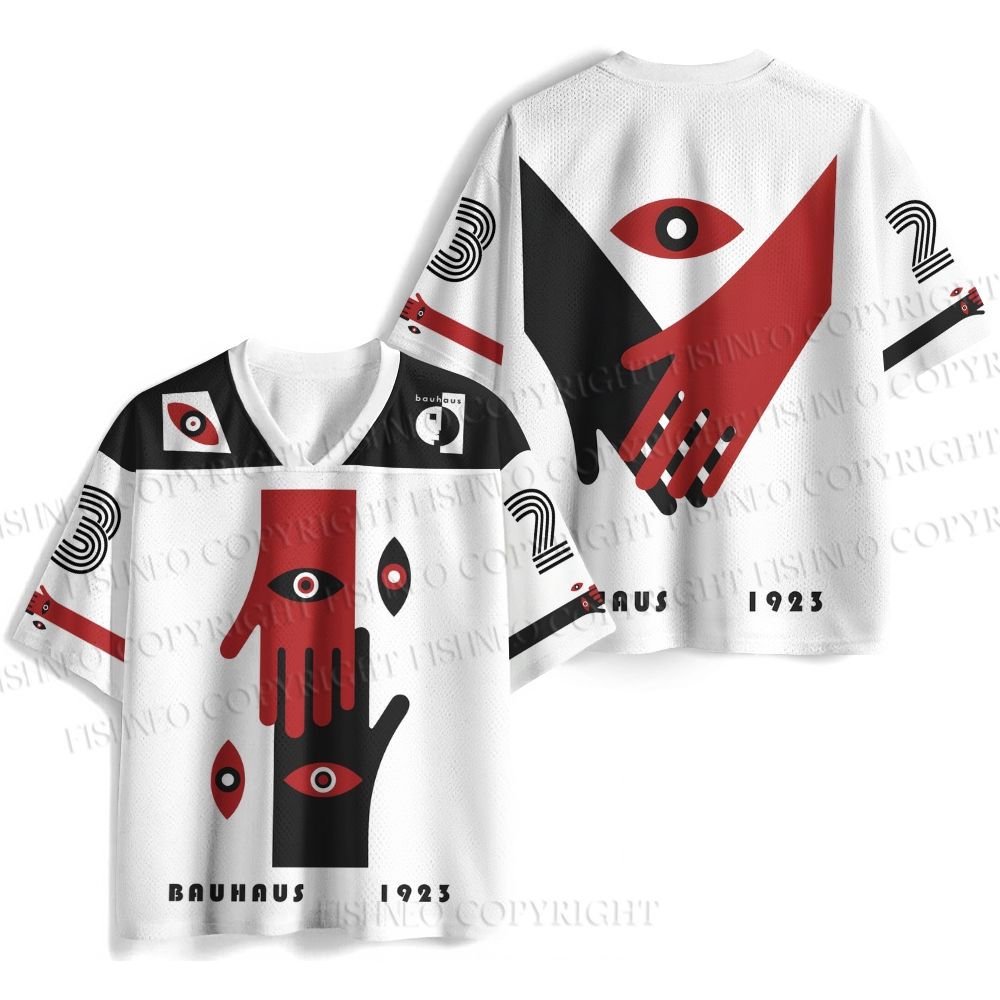 Bauhaus Arms And Eyes Jersey Shirts
