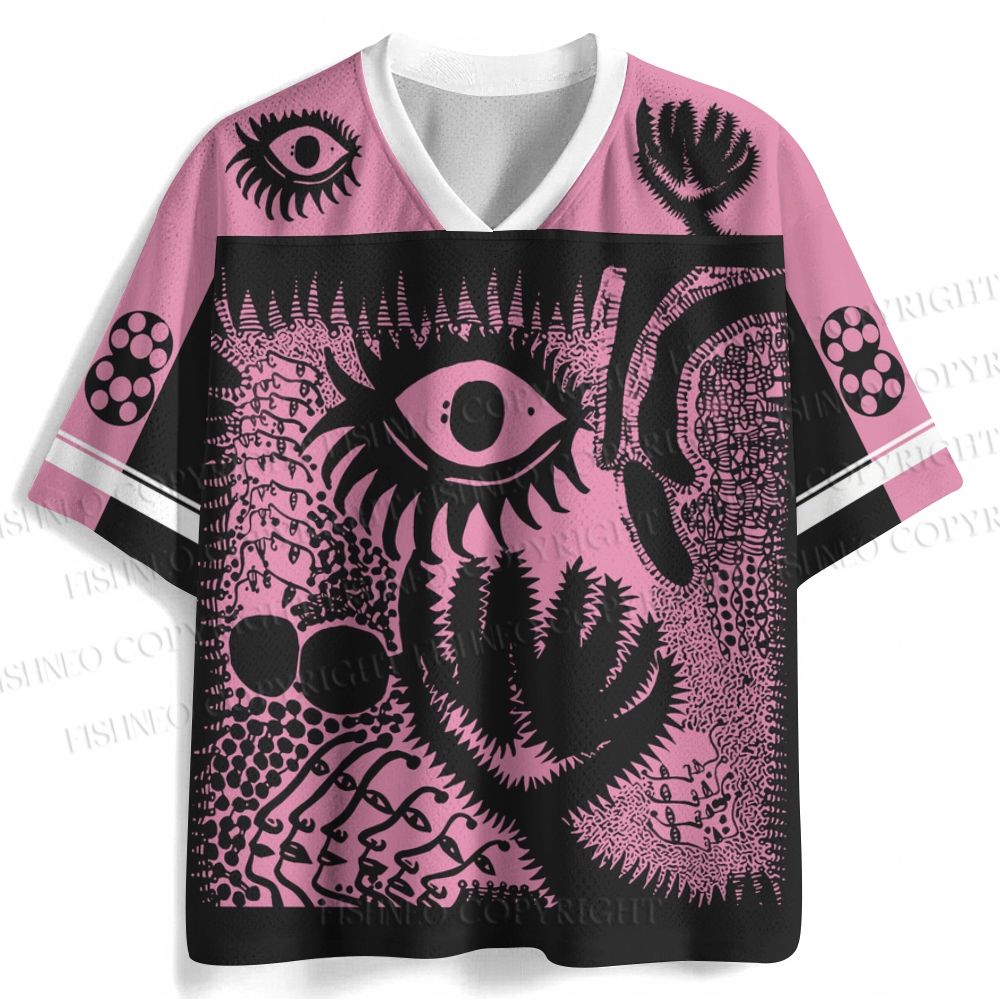 Yayoi Kusama Abstract Eye Jersey Shirts