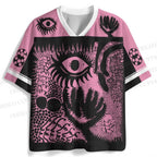 Yayoi Kusama Abstract Eye Jersey Shirts