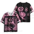 Yayoi Kusama Abstract Eye Jersey Shirts