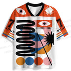 Bauhaus Eye Graffiti Jersey Shirts