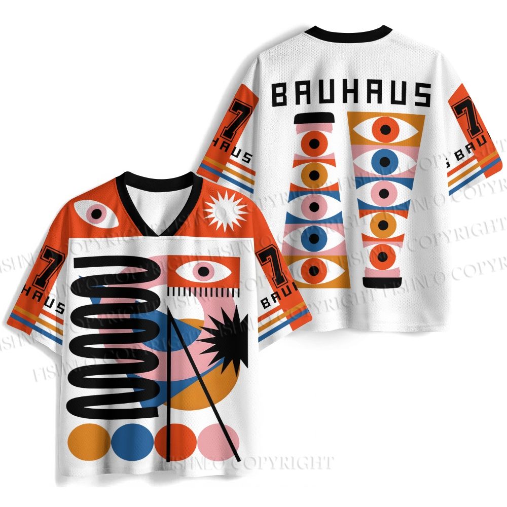 Bauhaus Eye Graffiti Jersey Shirts