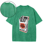 Japanese Lucky Kahawai Back Washed T-Shirt