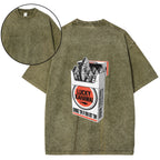 Japanese Lucky Kahawai Back Washed T-Shirt