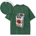 Japanese Lucky Kahawai Back Washed T-Shirt