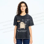 Unisex C'mere Son Printed Washed Tee