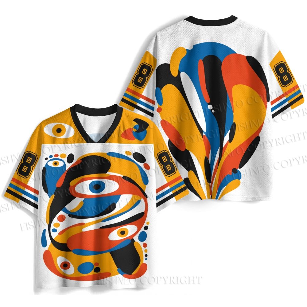 Bauhaus Eye Graffiti Jersey Shirts