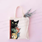The Peek-a-Boo Cat Pack Tote Bag