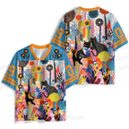 Yayoi Kusama Forest Cat Jersey Shirts