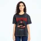 Unisex CHOSO QUOTES Printed Washed Tee