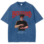 Unisex CHOSO QUOTES Printed Washed Tee