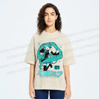 Unisex Hatsune Miku Printed Washed Tee