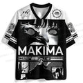 Chainsaw Man Makima Printed Jersey Shirts
