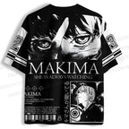 Chainsaw Man Makima Printed Jersey Shirts