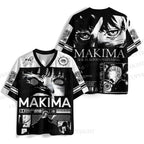Chainsaw Man Makima Printed Jersey Shirts
