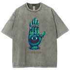 Eyes That See Everything Washed T-Shirt