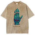 Eyes That See Everything Washed T-Shirt