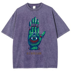 Eyes That See Everything Washed T-Shirt
