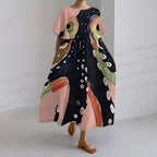 Octopus Printed Maxi Dress