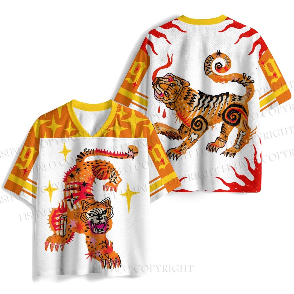 Sparkle Tiger Jersey Shirts