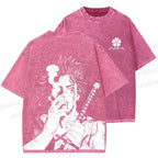 Unisex Yami Sukehiro Black Clover Printed Washed Tee