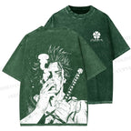 Unisex Yami Sukehiro Black Clover Printed Washed Tee