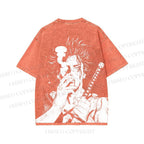 Unisex Yami Sukehiro Black Clover Printed Washed Tee