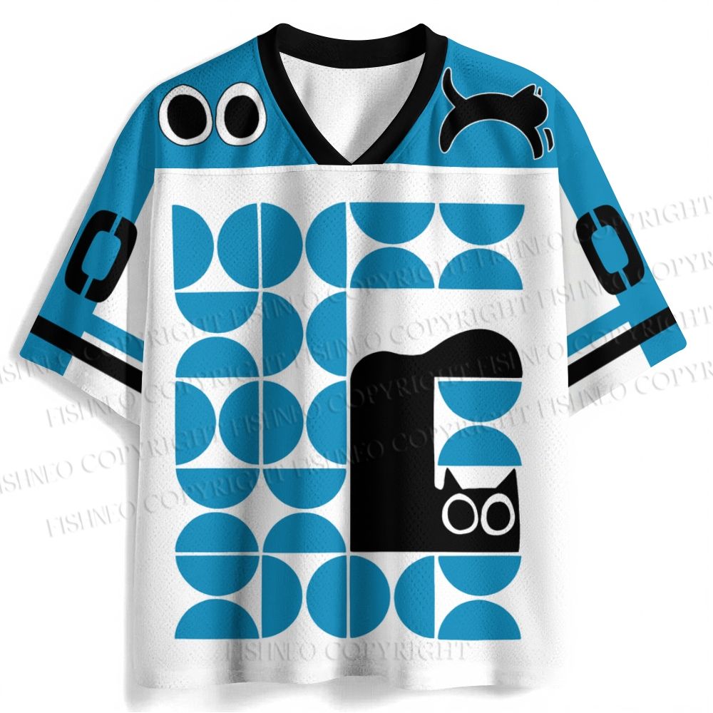 Bauhaus Funny Black Cat Jersey Shirts
