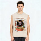 Rajang Ramen Vintage Distressed Washed Tank Top
