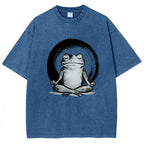 Zen Frog Japan Washed T-Shirt