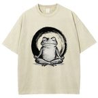 Zen Frog Japan Washed T-Shirt
