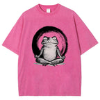 Zen Frog Japan Washed T-Shirt