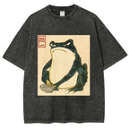 Matsumoto Hoji Japanese Frog Washed T-Shirt