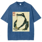 Matsumoto Hoji Japanese Frog Washed T-Shirt