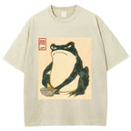 Matsumoto Hoji Japanese Frog Washed T-Shirt