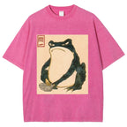 Matsumoto Hoji Japanese Frog Washed T-Shirt