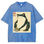 Matsumoto Hoji Japanese Frog Washed T-Shirt