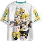 Kagamine Rin & Len Jersey Shirts