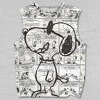 Unisex Snoopy Peanuts Printed Tank Top