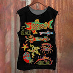 Unisex Casual Be Nice Have Fun Printed Tank Top