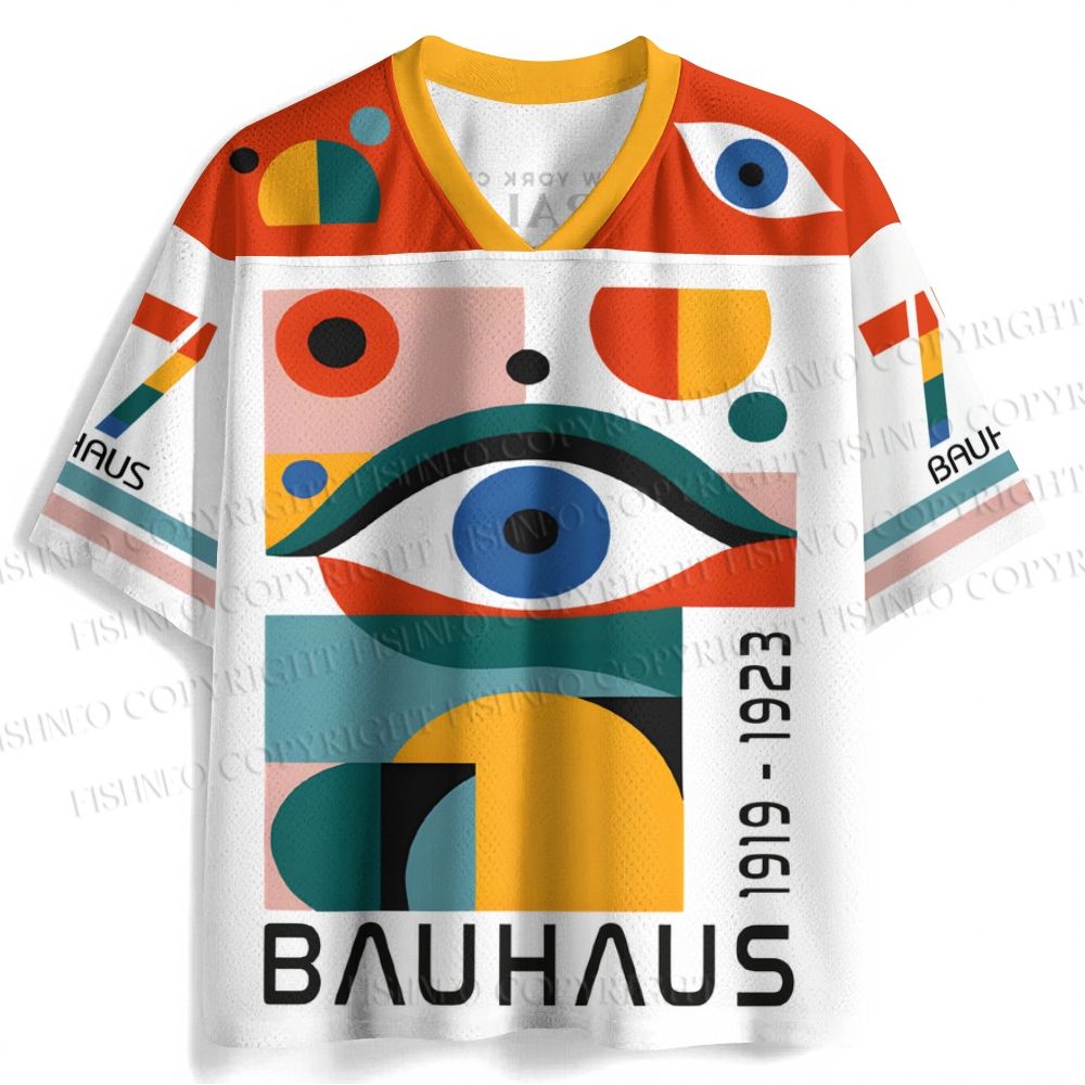 Bauhaus Eye Design Jersey Shirts