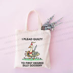 First Degree Silly Goose Tote Bag