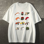 Sushi Cat Japanese Style Classic Tee