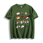 Sushi Cat Japanese Style Classic Tee