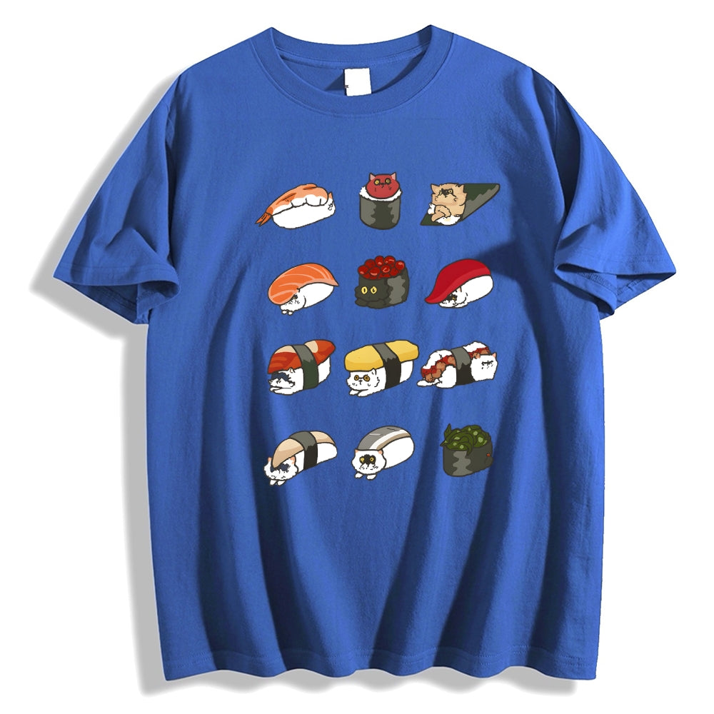 Sushi Cat Japanese Style Classic Tee
