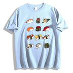 Sushi Cat Japanese Style Classic Tee