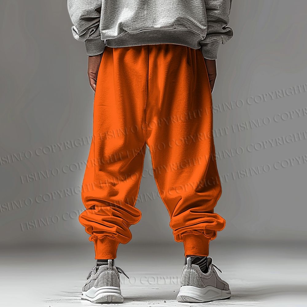 Men's Dragon And Kiku Printed Harlequin Pants