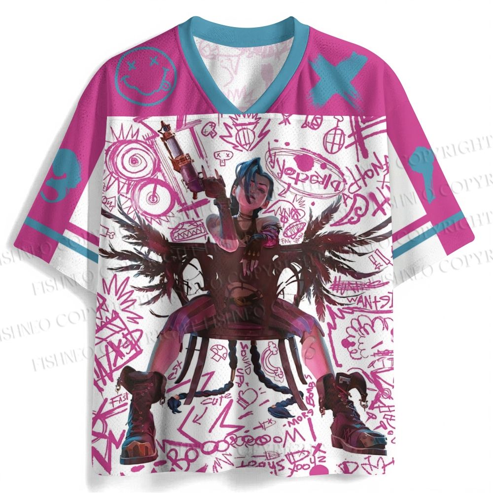 Jinx Graffiti Jersey Shirts