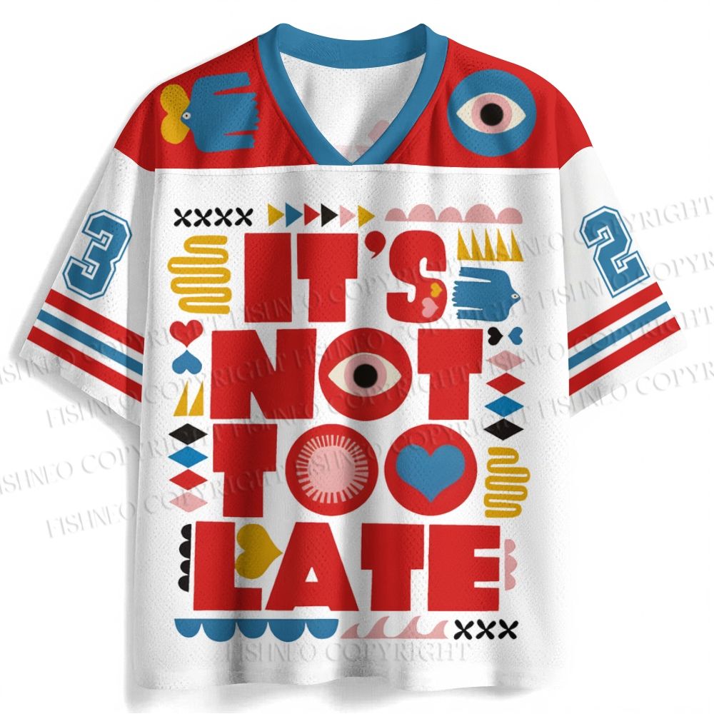 Bauhaus Eye Its Not Too Late Jersey Shirts