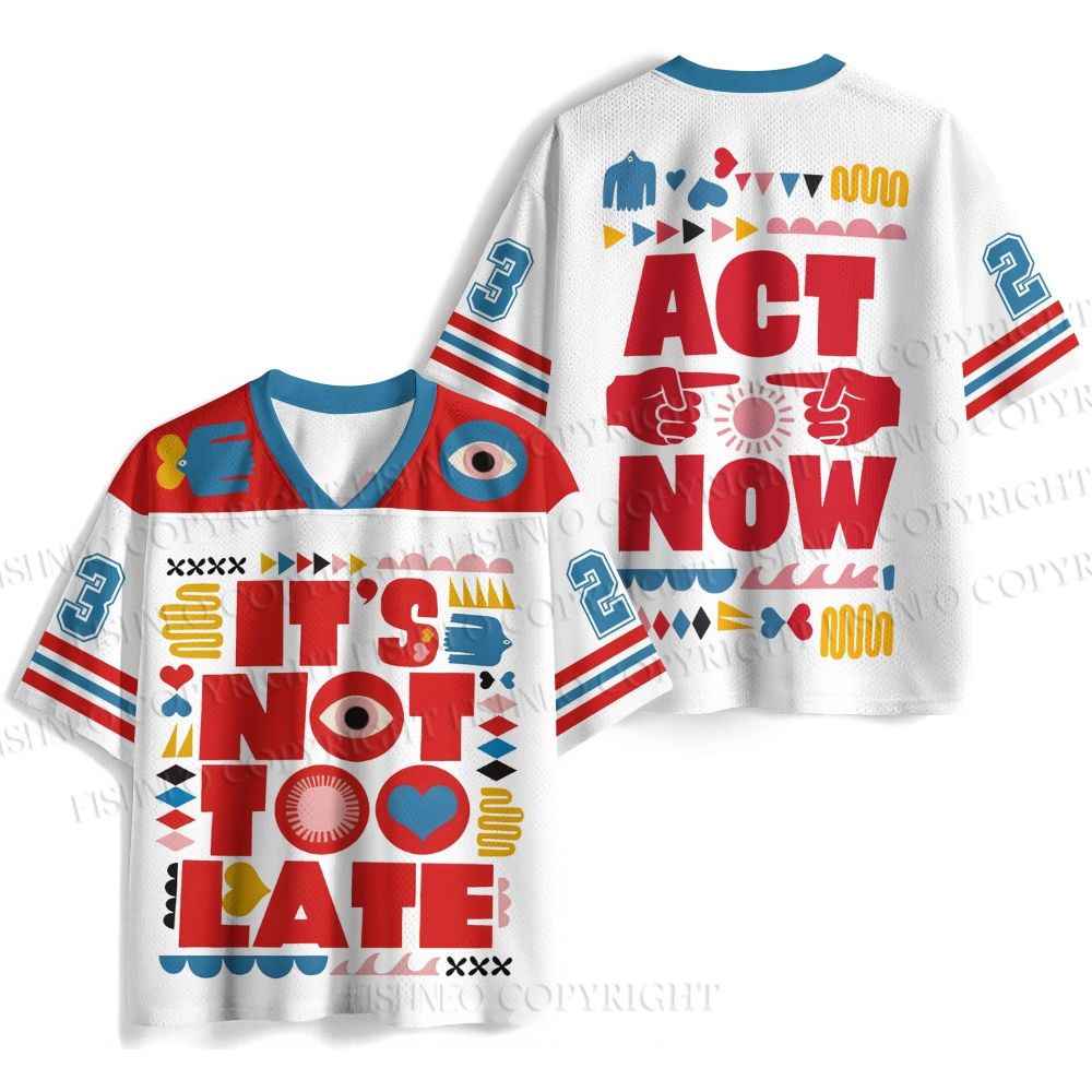 Bauhaus Eye Its Not Too Late Jersey Shirts